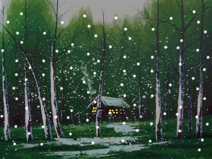樹林畫